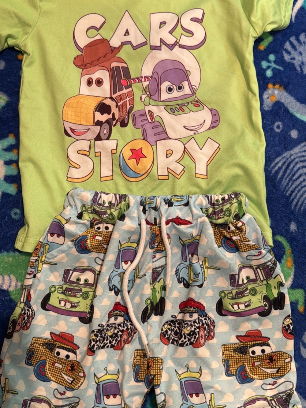 3t bamboo Toy Story set